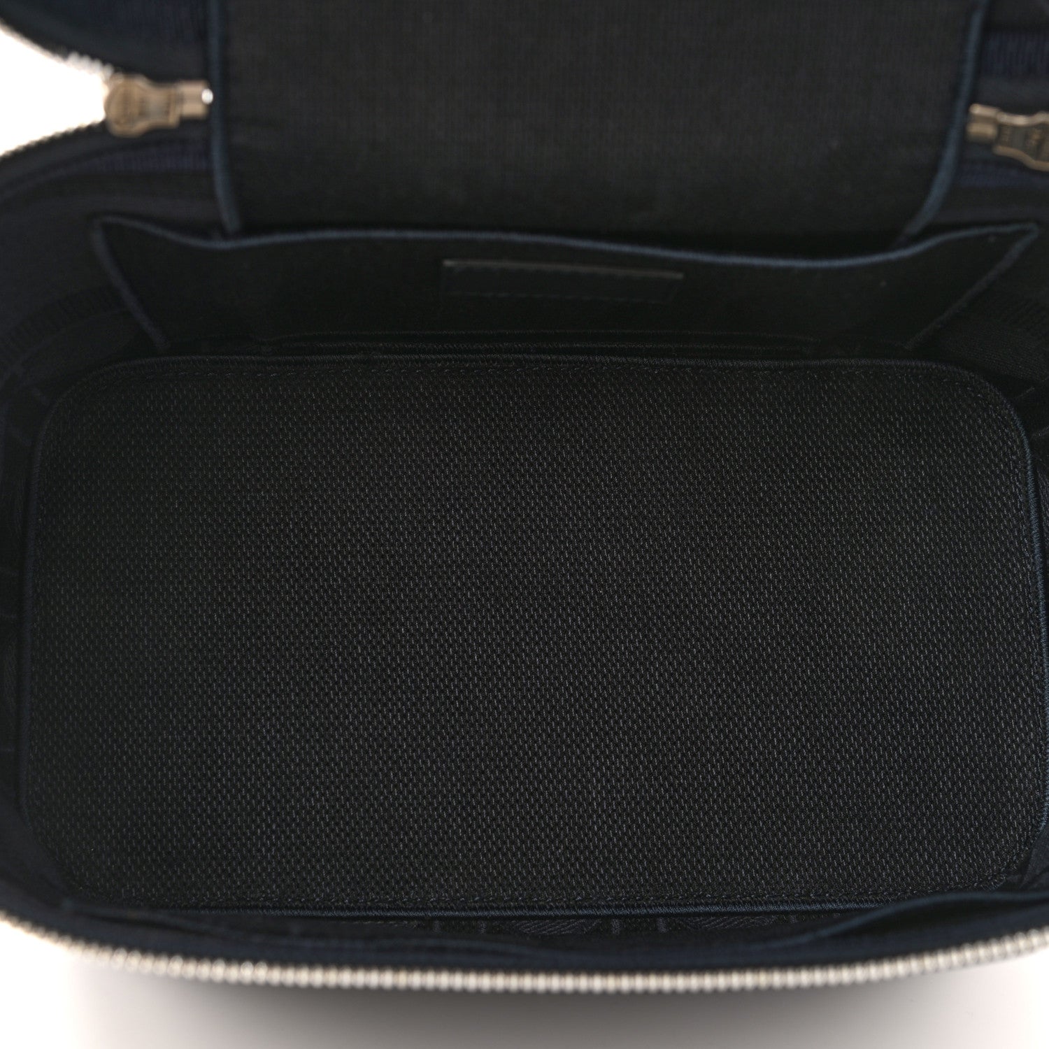 Christian Dior Velvet Cannage Diortravel Vanity Case Blue 4 of 7