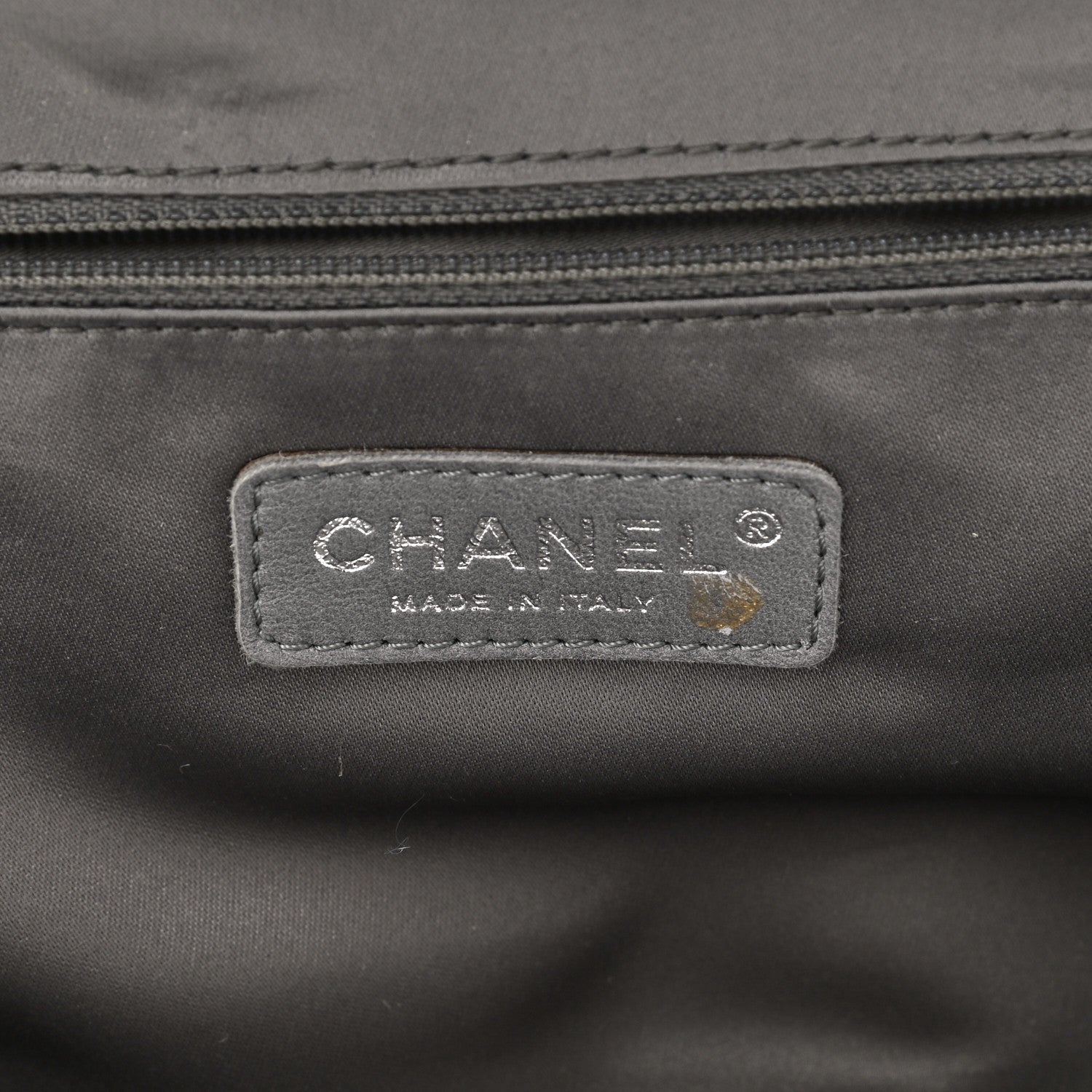 Chanel Lambskin Perforated Clutch White 7 of 8