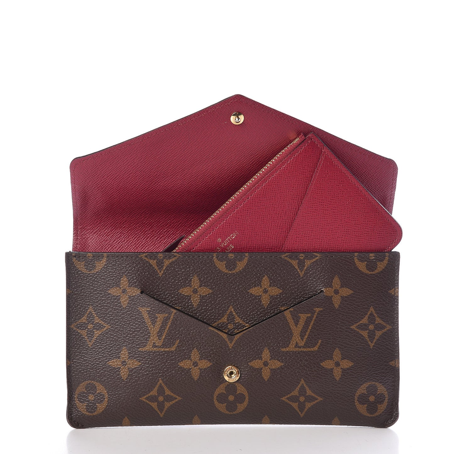 Monogram Jeanne Wallet Fuchsia