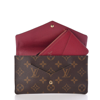 Louis Vuitton Monogram Jeanne Wallet Fuchsia 8 of 13