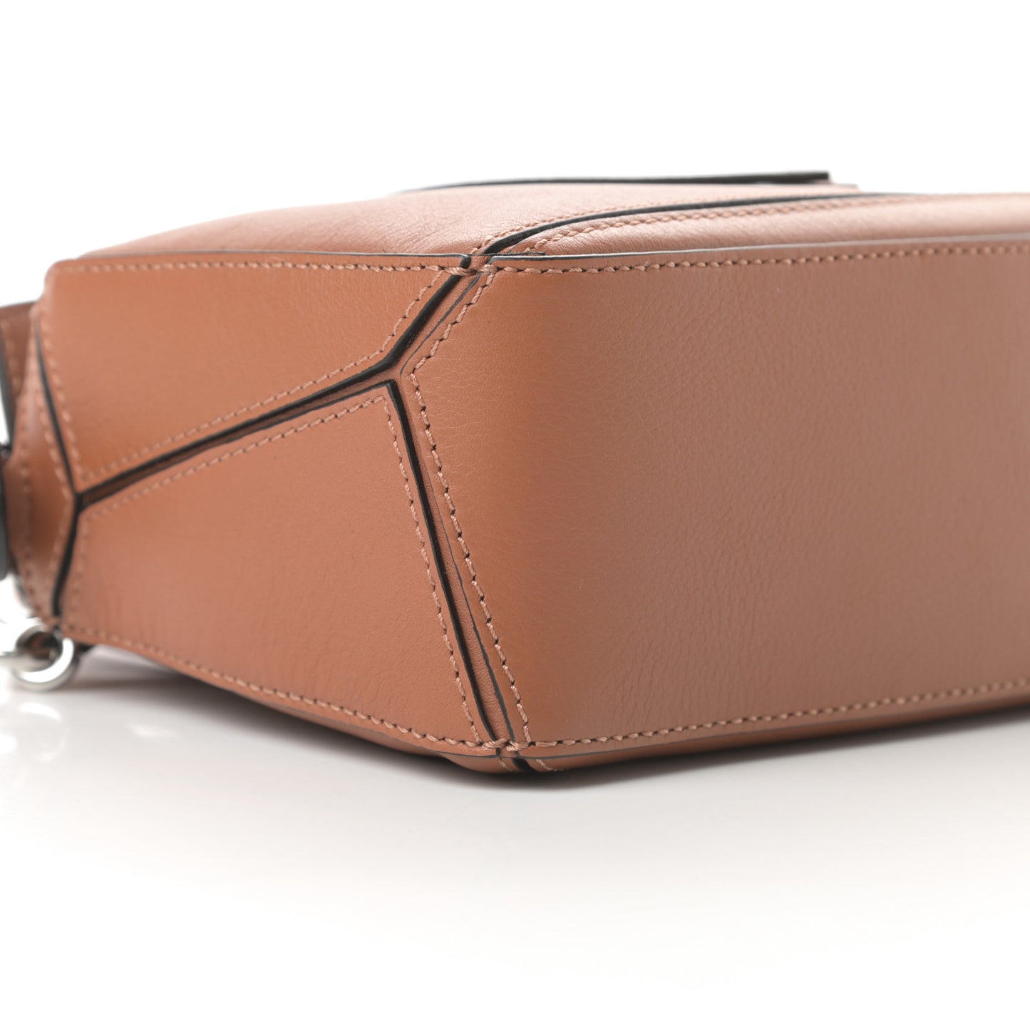 Calfskin Mini Puzzle Bag Tan