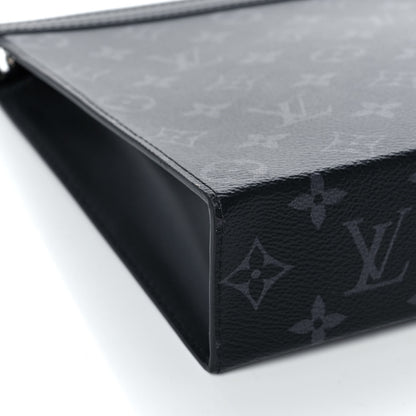 Louis Vuitton Monogram Eclipse Pochette Voyage MM 7 of 8