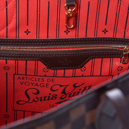 Louis Vuitton Damier Ebene Neverfull MM 8 of 17