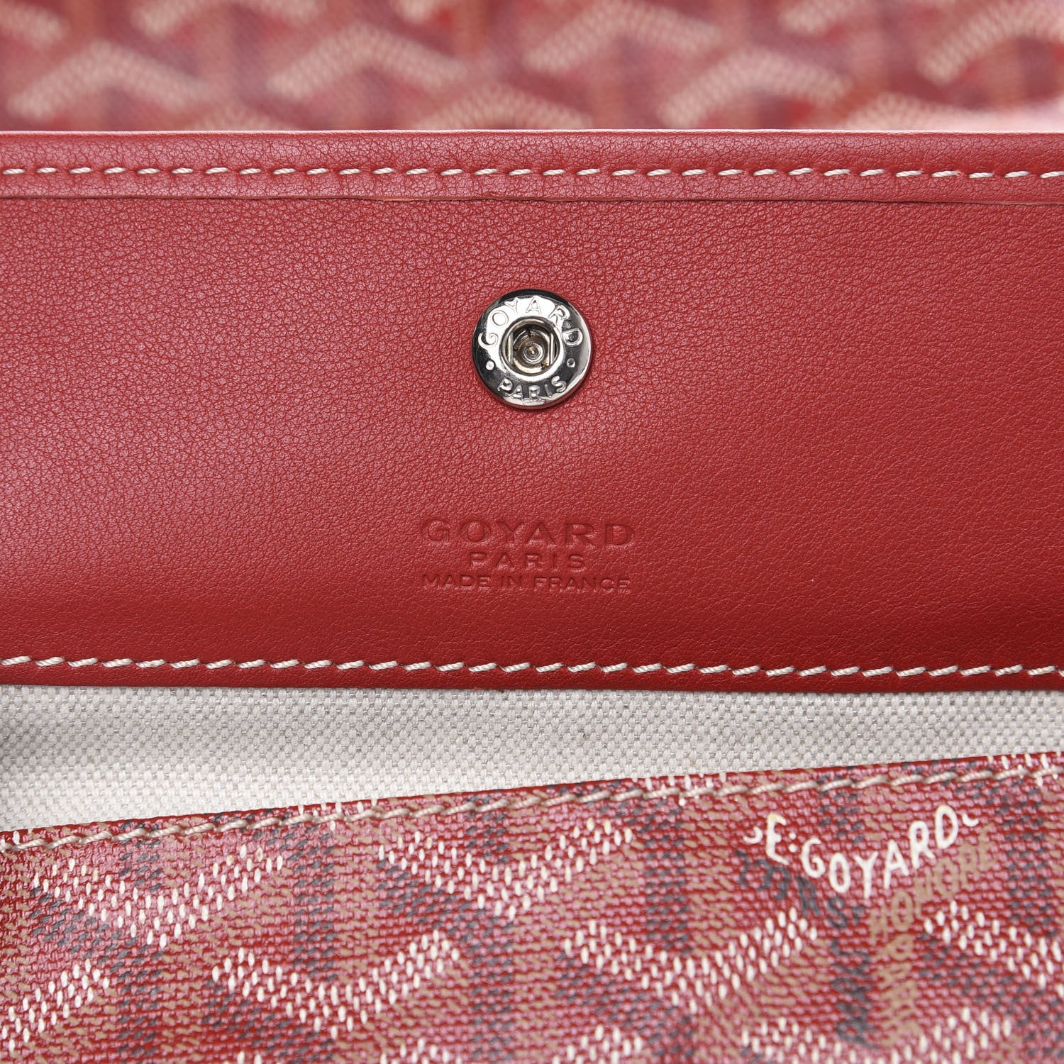 Goyard Goyardine Saint Louis GM Red 10 of 10