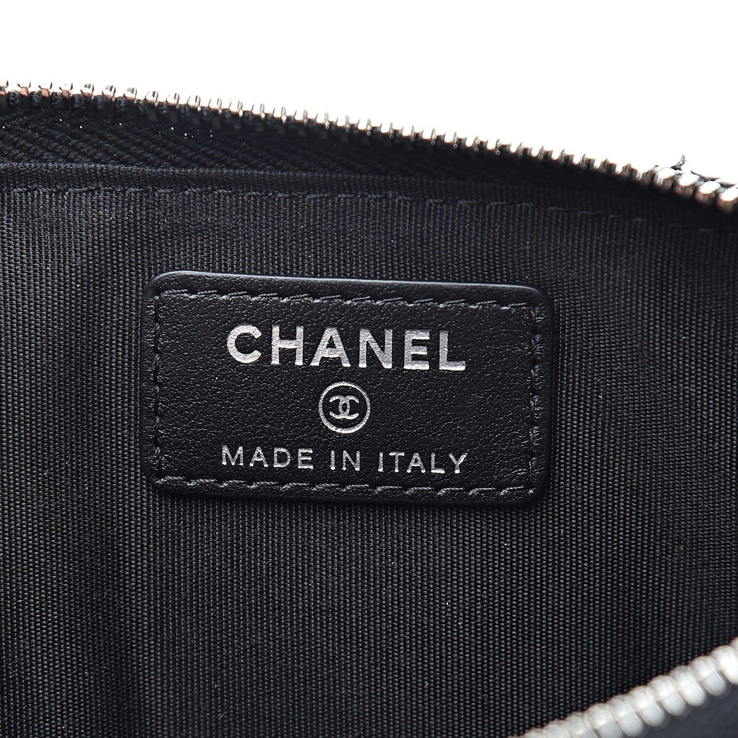 Chanel Caviar Quilted Classic Flat Wallet Pouch So Black 6 of 9