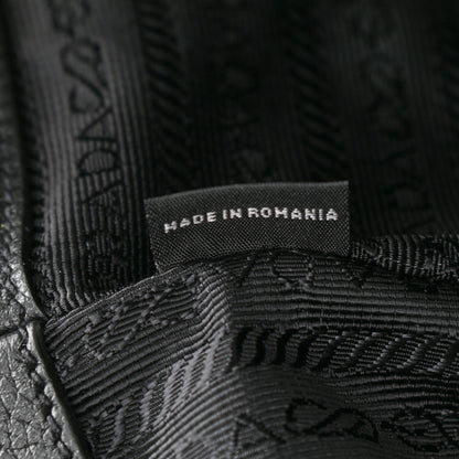 Prada Vitello Daino Tote Black 7 of 13