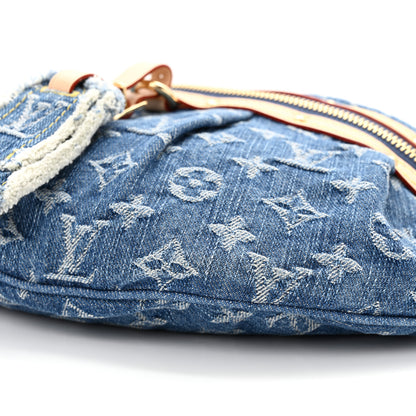 Louis Vuitton Monogram Denim High Rise Bumbag Blue 9 of 9