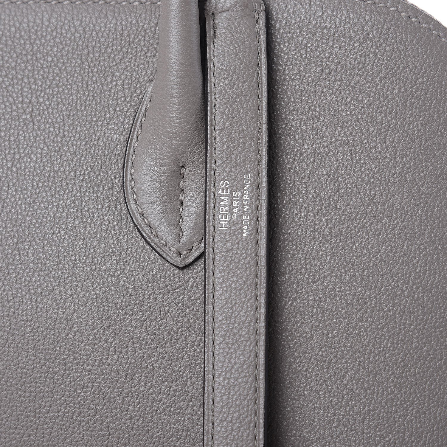 Hermes Taurillon Novillo 1923 Bolide 30 Gris Asphalte 6 of 8
