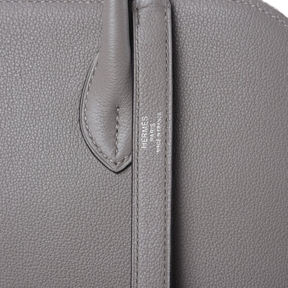 Hermes Taurillon Novillo 1923 Bolide 30 Gris Asphalte 6 of 8