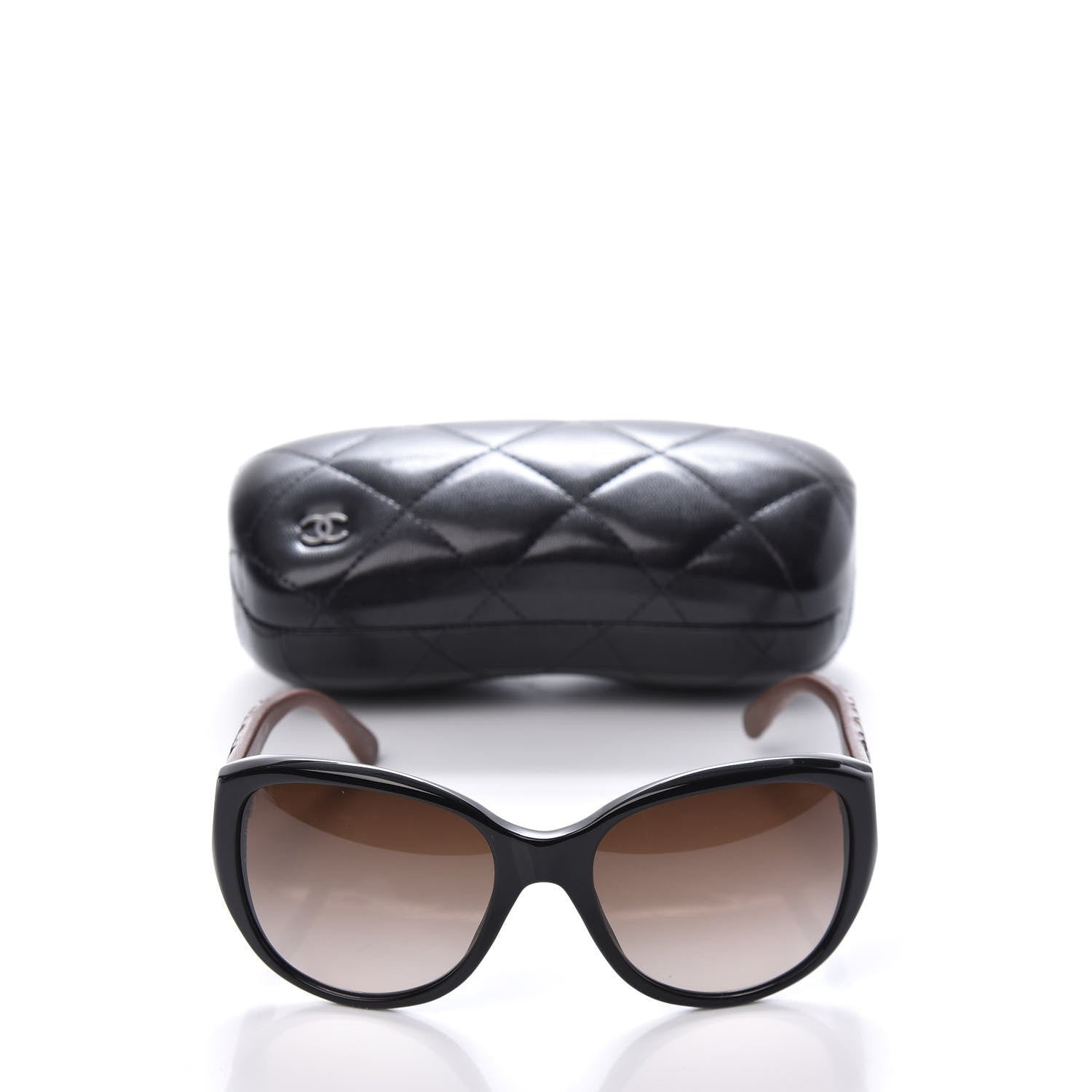 Chanel Lambskin Quilted CC Sunglasses 5199 Q Brown 8 of 8
