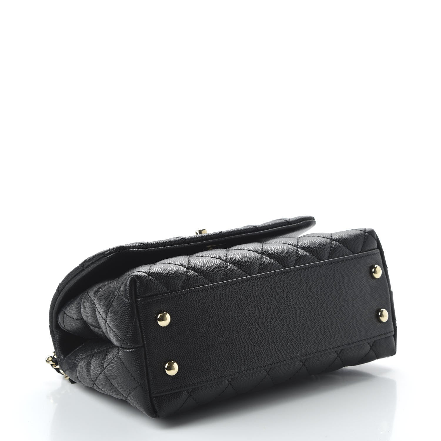 Chanel Caviar Quilted Mini Coco Handle Flap Black 4 of 11