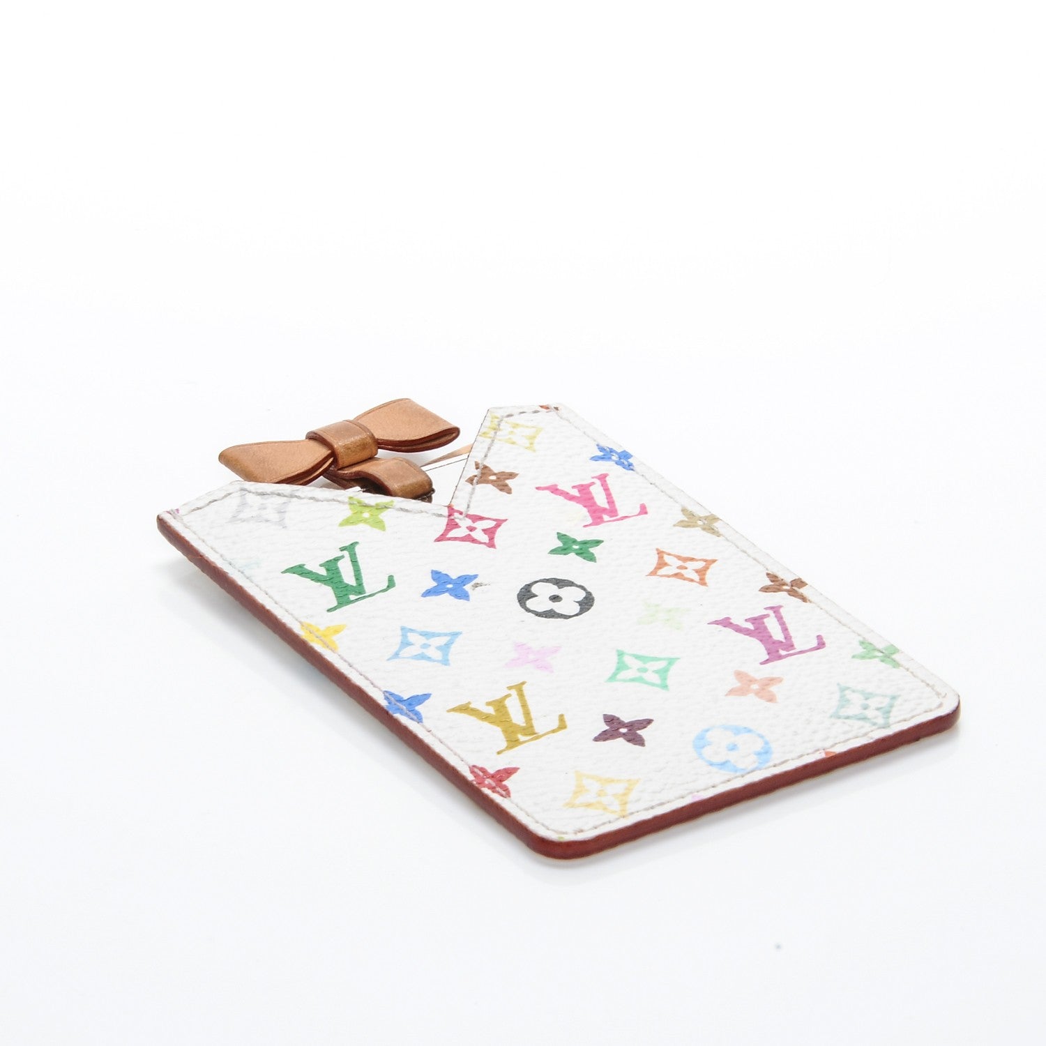 Louis Vuitton Monogram Multicolor Mirror and Case Pouch White 4 of 8