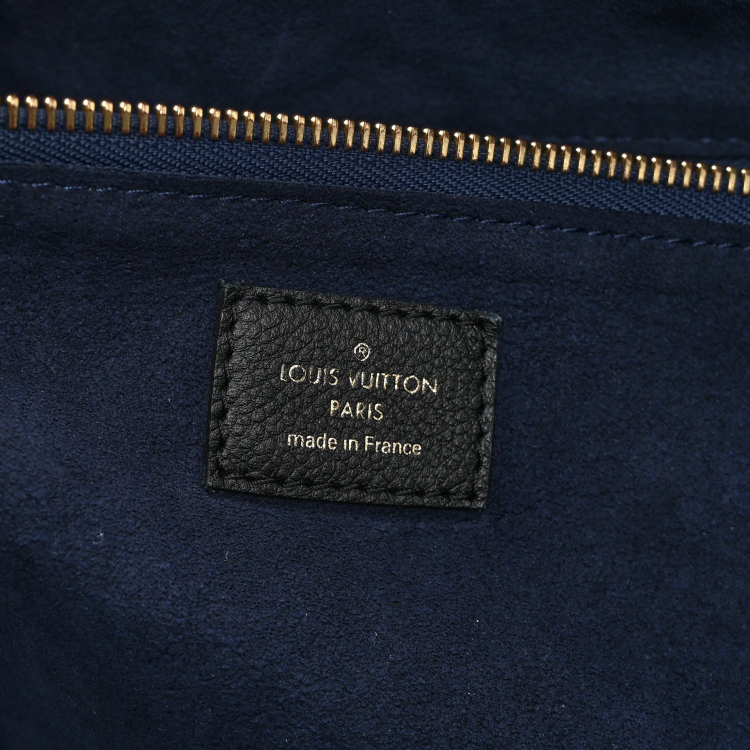 Louis Vuitton Empreinte Monogram Giant Neverfull MM Black 7 of 9