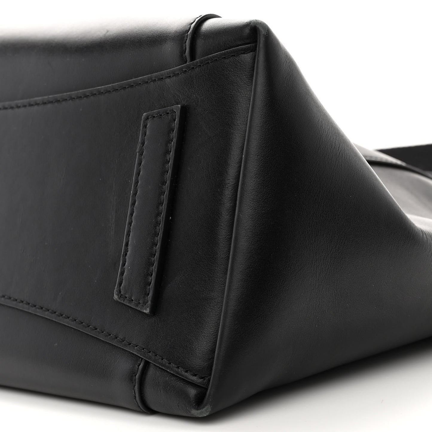 Box Calfskin Small Antigona Sport Top Handle Bag Black