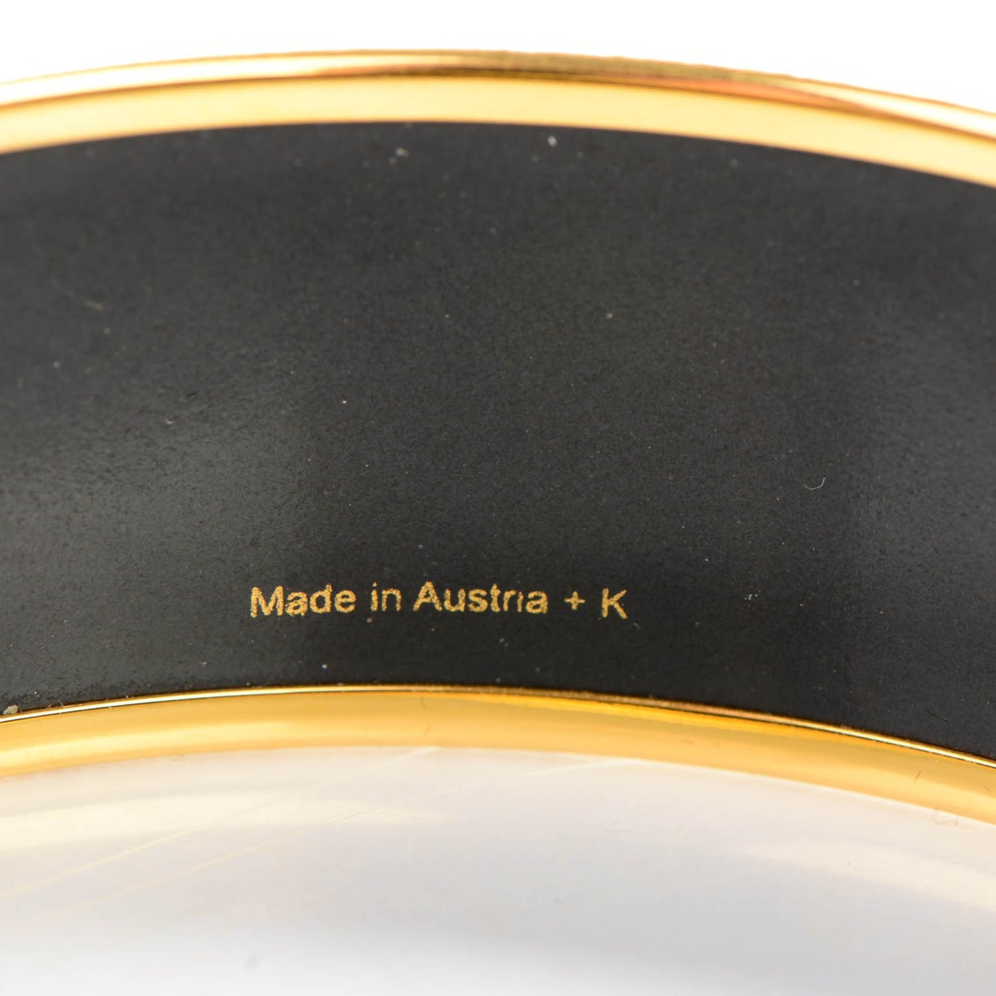 Enamel Printed Wide Qu' Importe Le Falcon Bracelet 70
