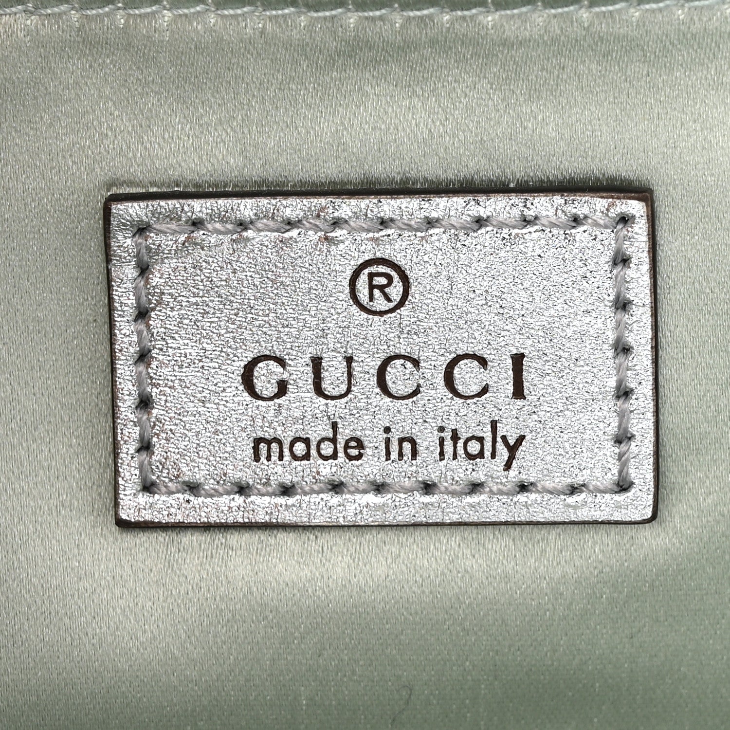 Gucci Iridescent Nappa Vertical Matelasse Medium Maxi Horsebit Chain Shoulder Bag Iridescent Salvy Green 6 of 12