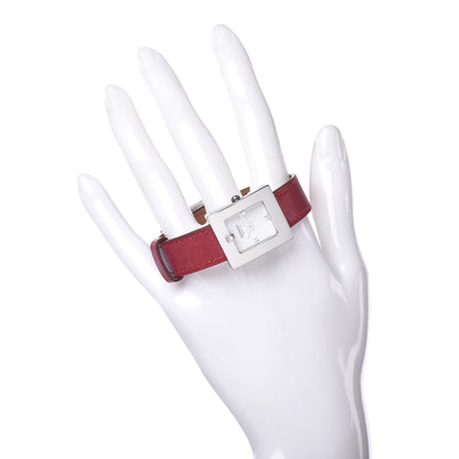 Hermes Stainless Steel Chamonix 22mm Belt Quartz Watch Rouge H 2 of 8