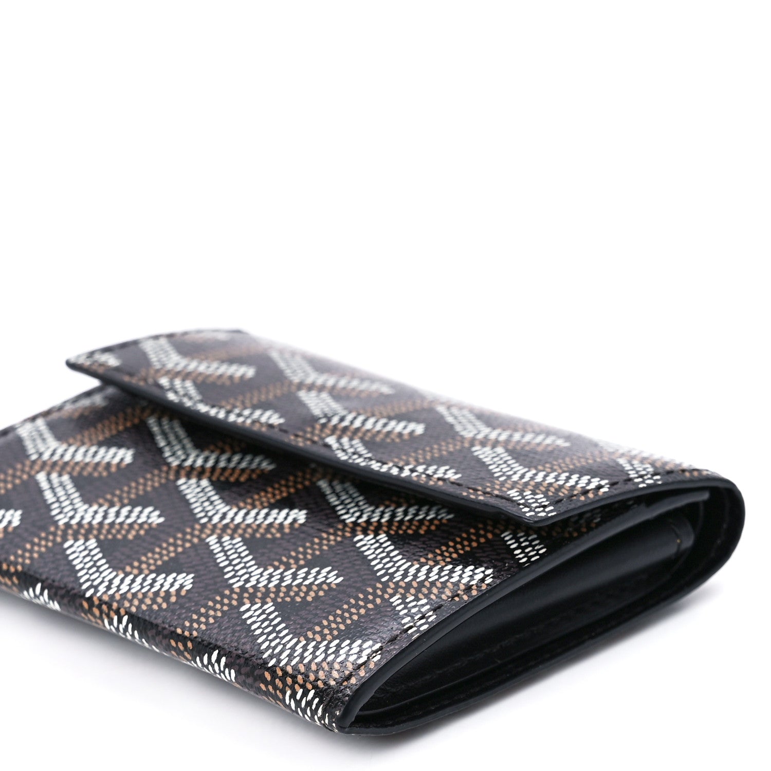 Goyard Goyardine Marigny Coin Purse Wallet Black 11 of 11