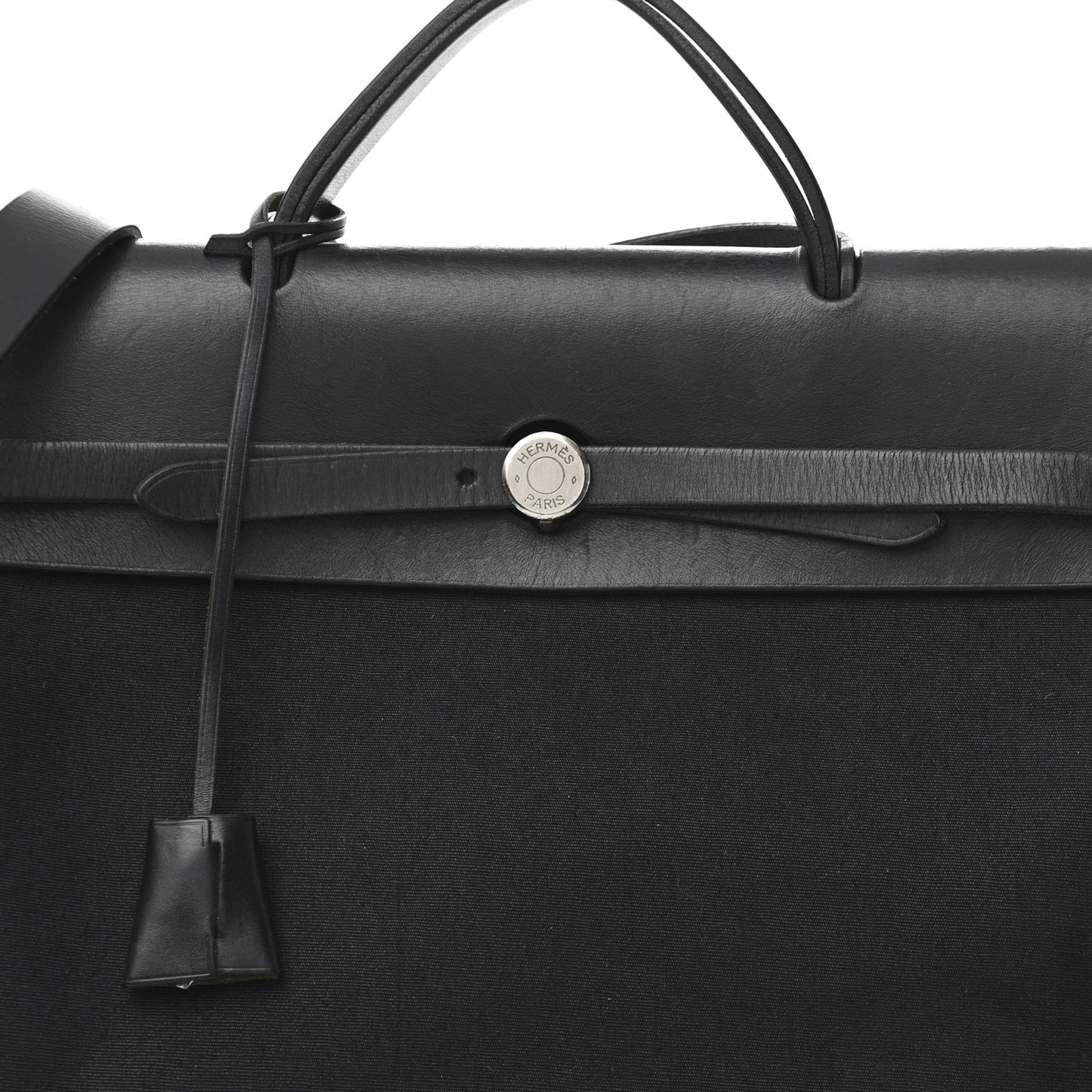 Toile Vache Calfskin Herbag 39 MM Black