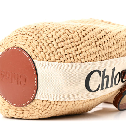 Chloe Natural Woven Fiber Small Woody Basket 10 of 11