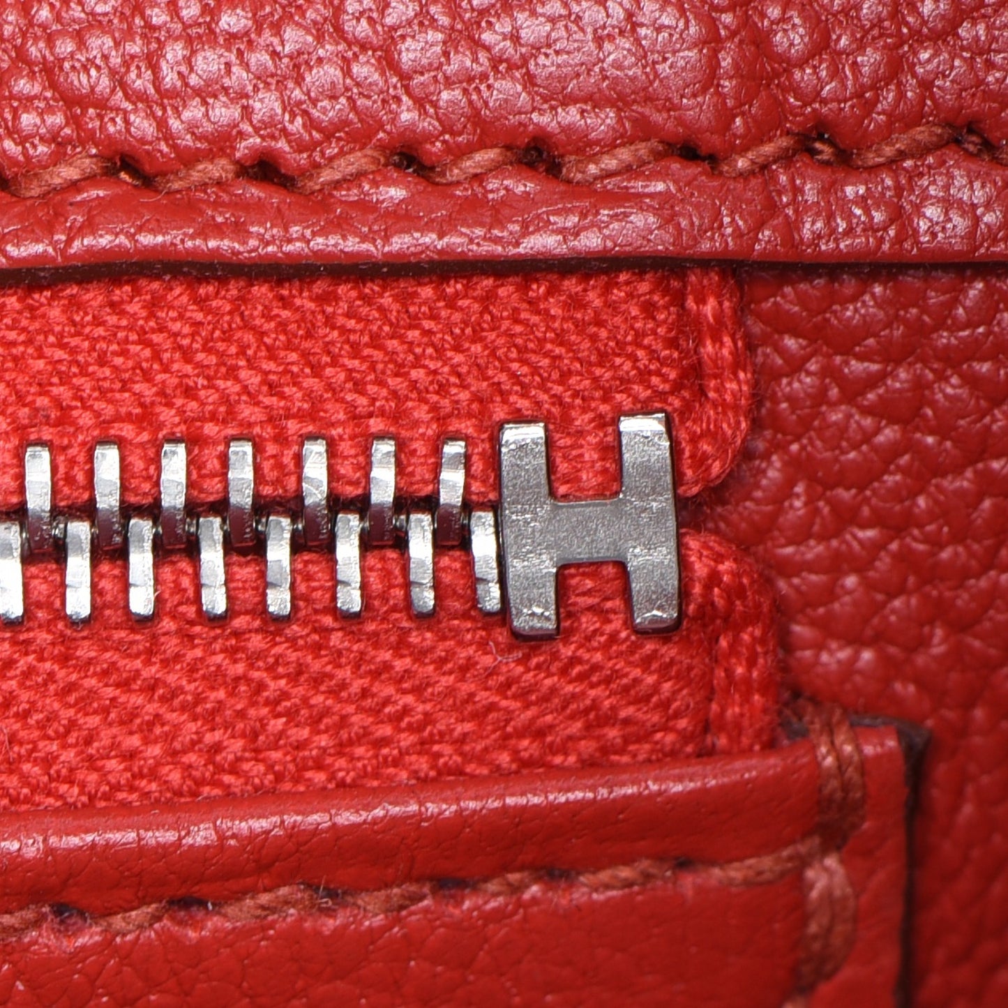 Togo Birkin 35 Vermillion