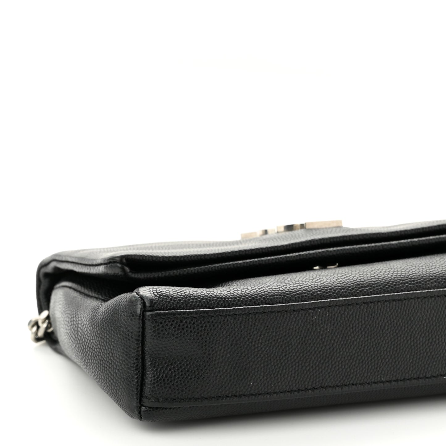 Grain De Poudre Monogram Toy West Hollywood Fold-Over Bag Black
