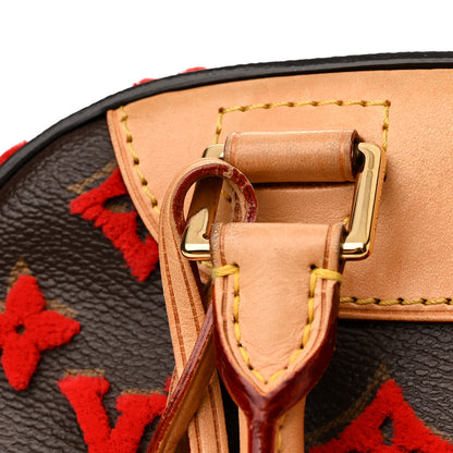 Louis Vuitton Monogram Tuffetage Deauville Cube Red 14 of 14
