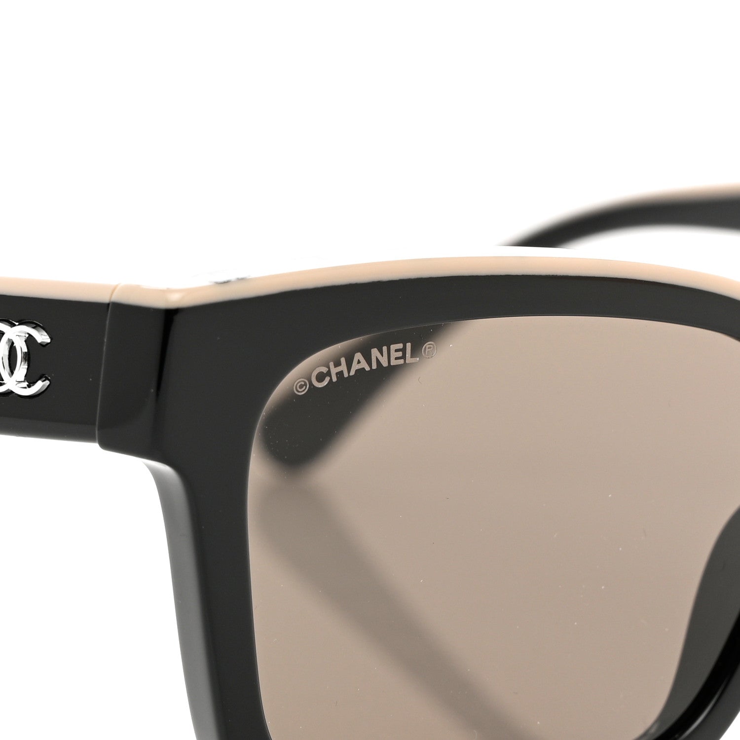 Chanel Acetate Square Sunglasses 5417 Black 7 of 8