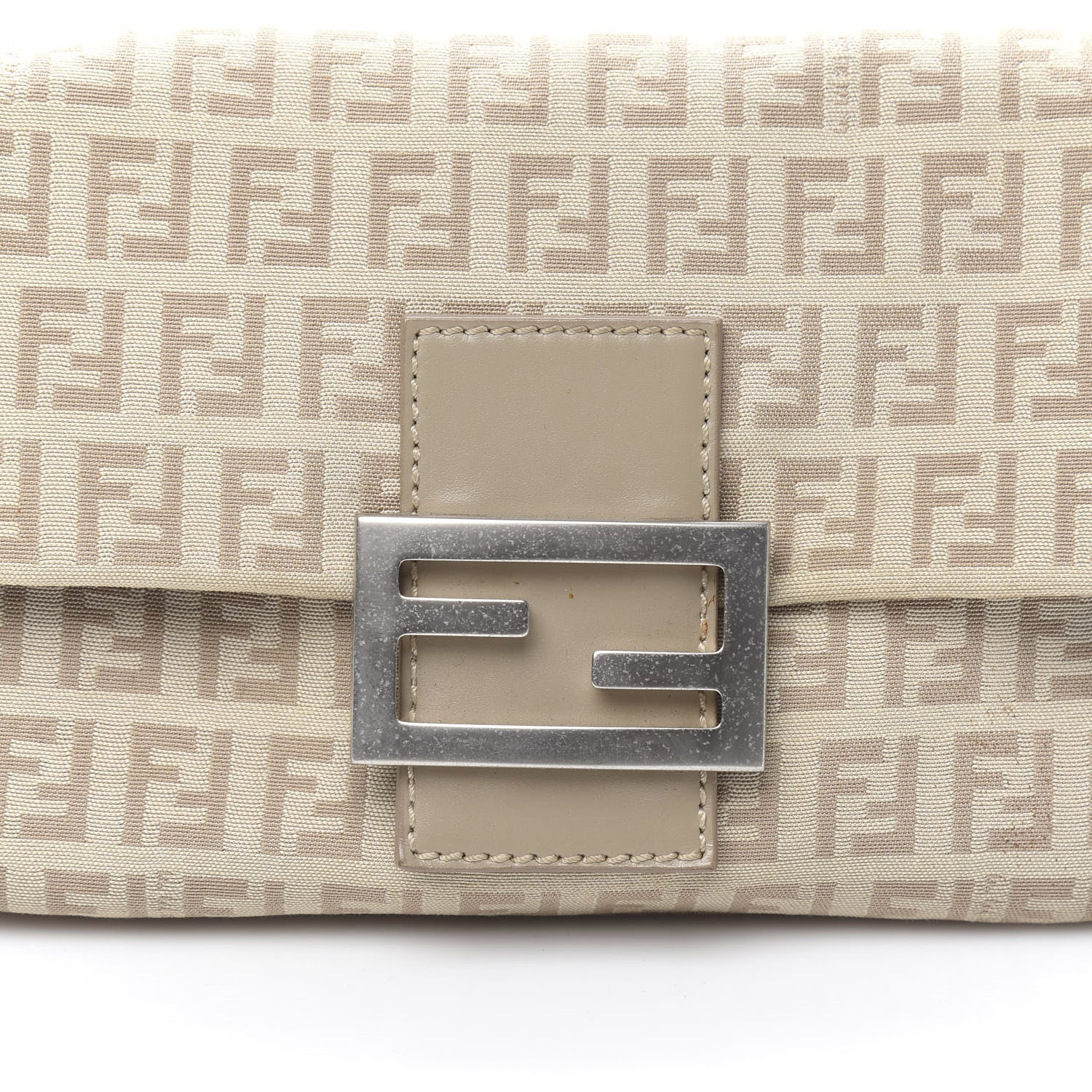 Fendi Zucchino Cuoio Mini Mama Baguette Beige Tortora Pietra 13 of 13