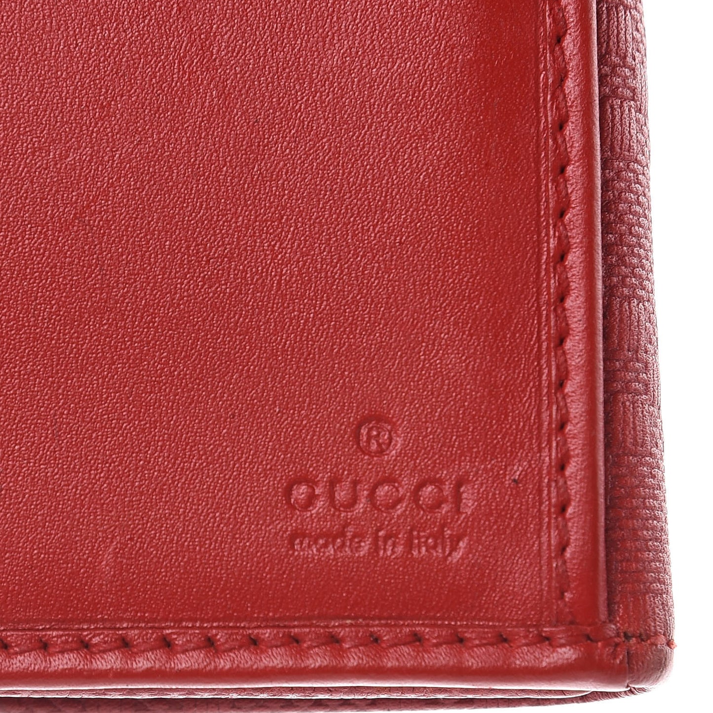 Calfskin Diamante Dice Continental Wallet Tabasco