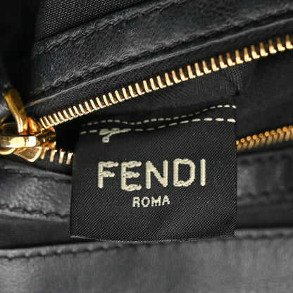 Fendi Nappa FF 1974 Embossed Baguette Black 7 of 11