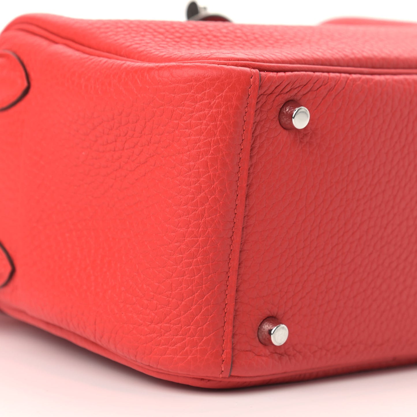 Taurillon Clemence Mini Lindy 20 Rouge Tomate