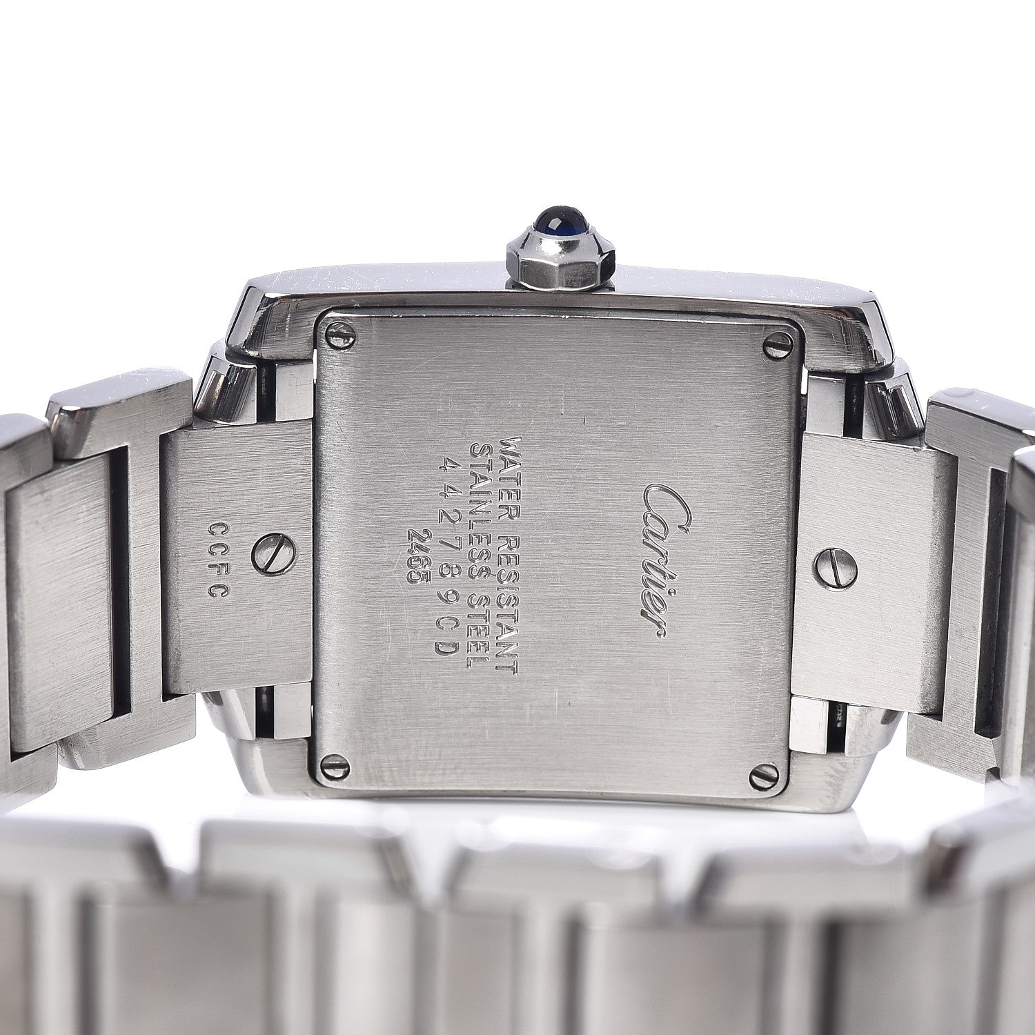 Cartier Stainless Steel 25mm Tank Francaise Quartz Watch 5 of 5