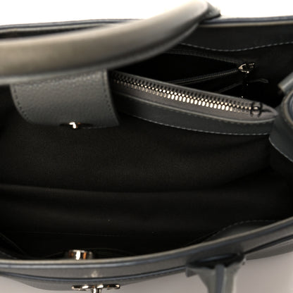 Chanel Grained Calfskin Small Neo Executive Shopper Tote Grey 6 of 20