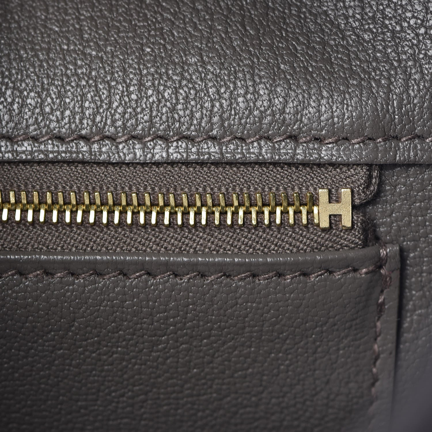 Hermes Togo Birkin 35 Etain 30 of 37