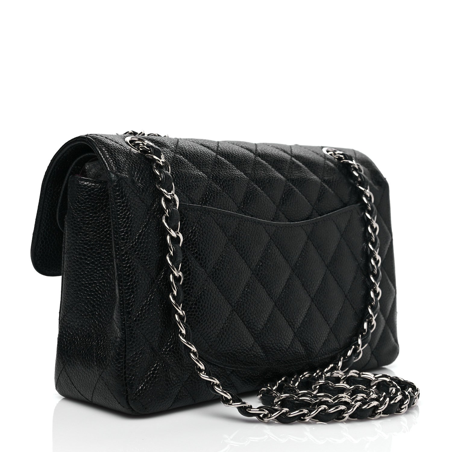 Chanel Caviar Quilted Small Double Flap Black 3 of 10