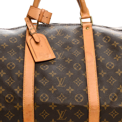 Louis Vuitton Monogram Keepall Bandouliere 60 7 of 14