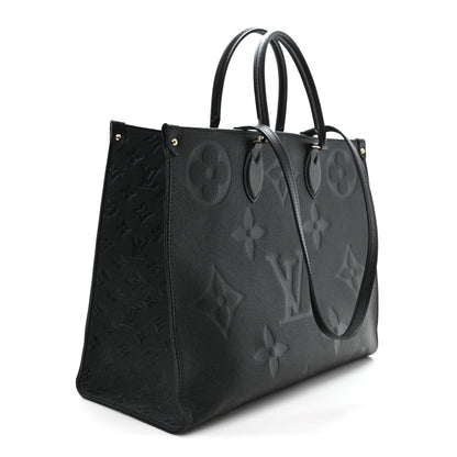 Louis Vuitton Empreinte Monogram Giant Onthego GM Black 3 of 10
