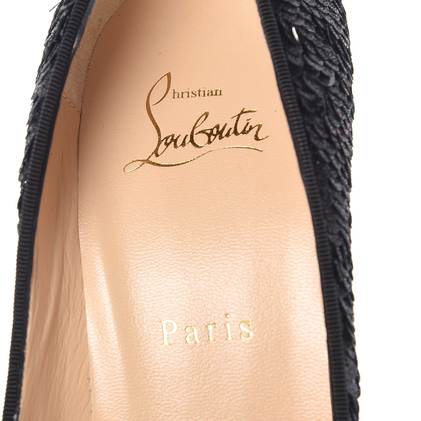 Pailletes Pigalle Follies 100 Pumps 40 Charbon