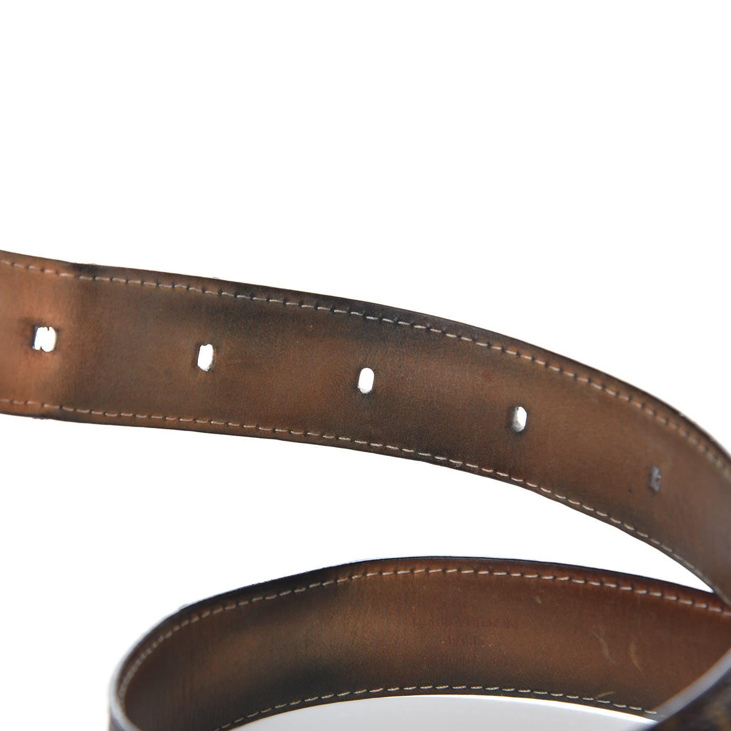 Louis Vuitton Monogram Ellipse Belt 80 32 4 of 9