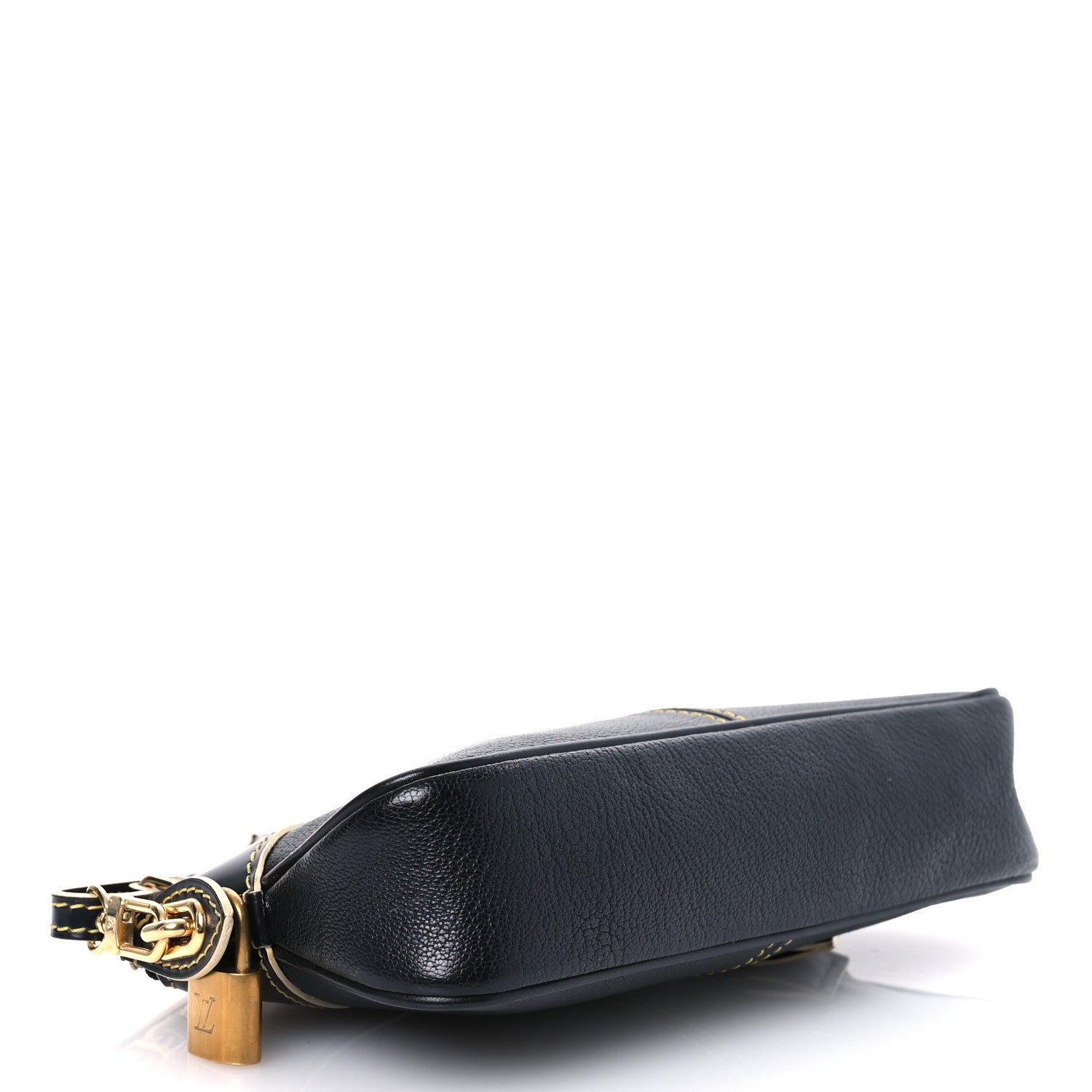Louis Vuitton Suhali Lockit Clutch Black 4 of 14