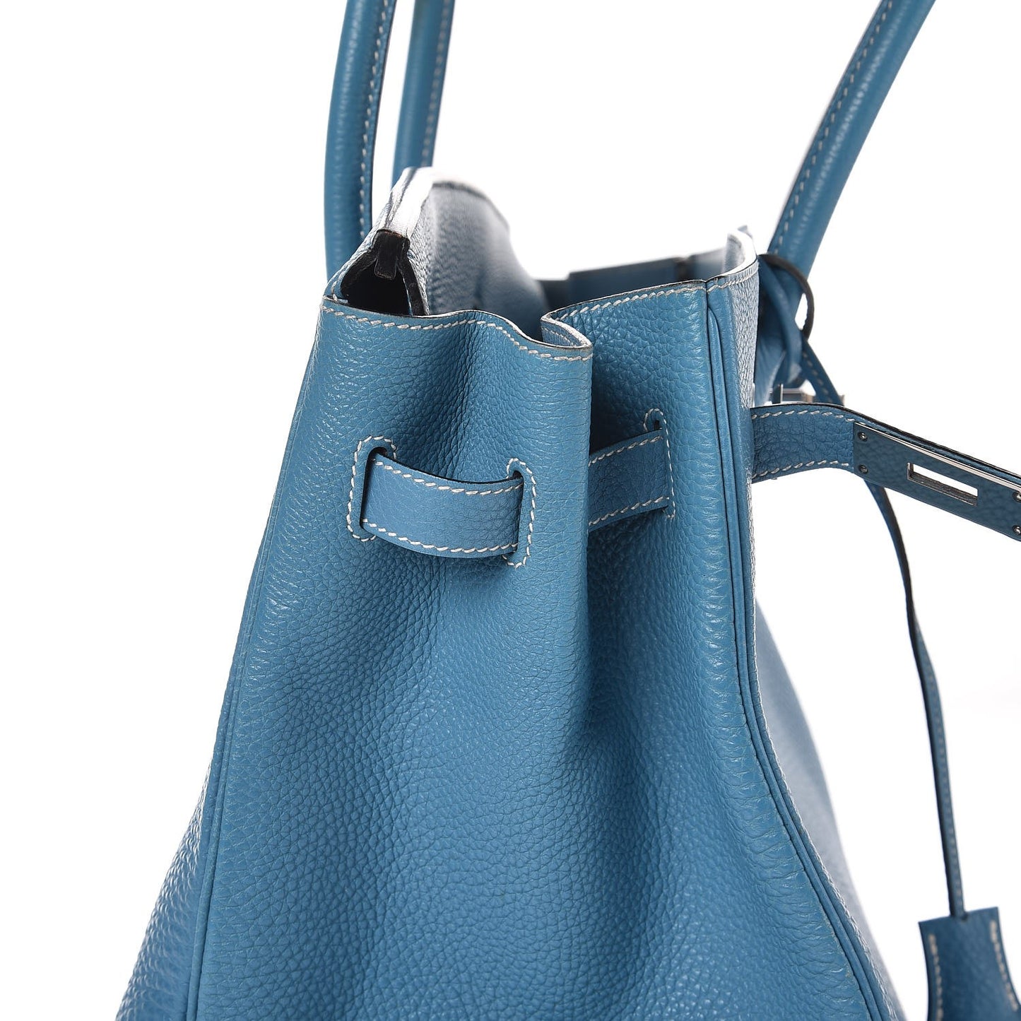 Togo Birkin 35 Blue Jean
