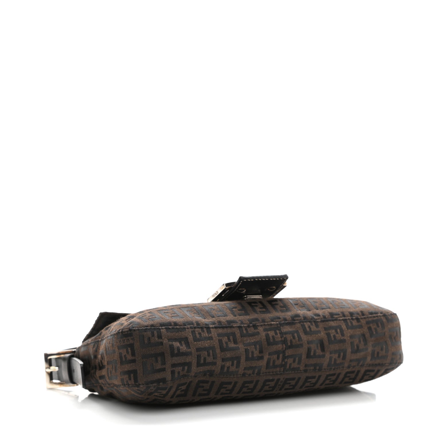 Fendi Zucchino Baguette Dark Brown 3 of 9