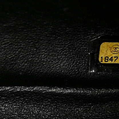 Chanel Patent Quilted Jumbo Double Flap Black 7 of 11