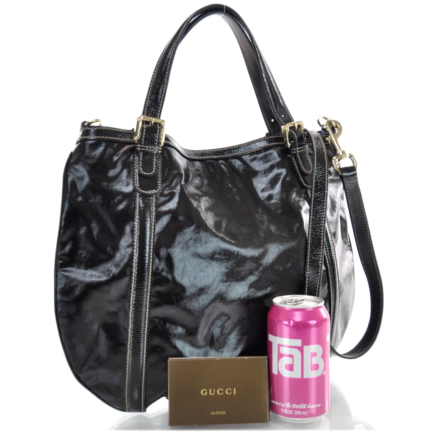 Dialux Medium Britt Shoulder Bag Black