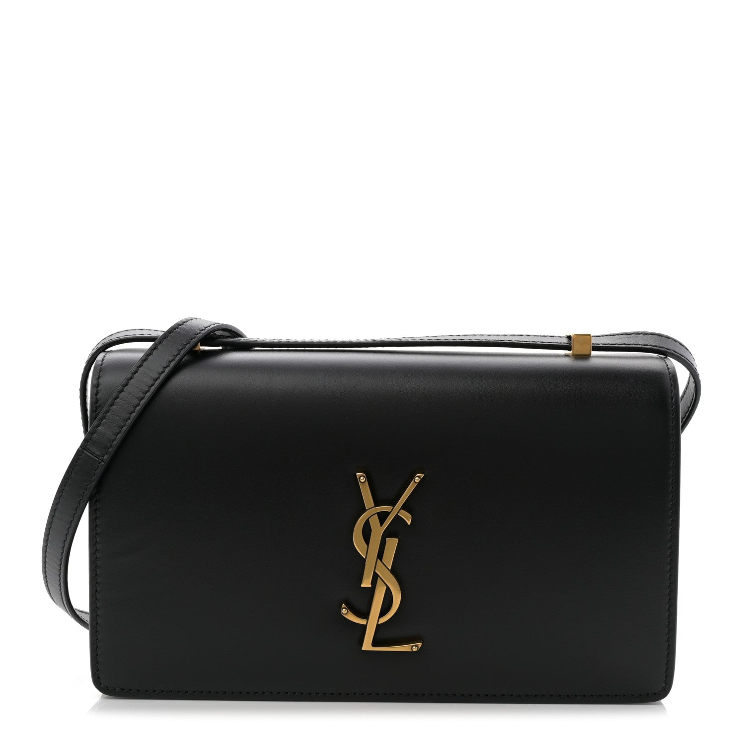 Saint Laurent Calfskin Monogram Small Dylan Shoulder Bag Black 1 of 10