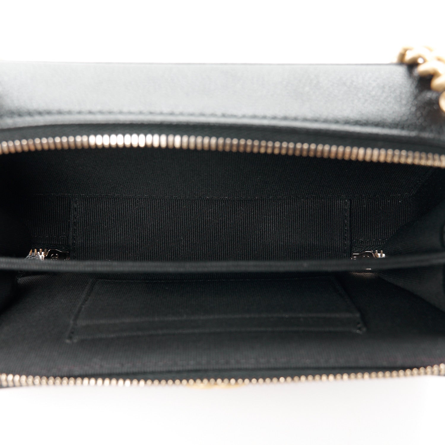 Chanel Caviar Quilted Small Boy Clutch With Chain Black 5 of 10