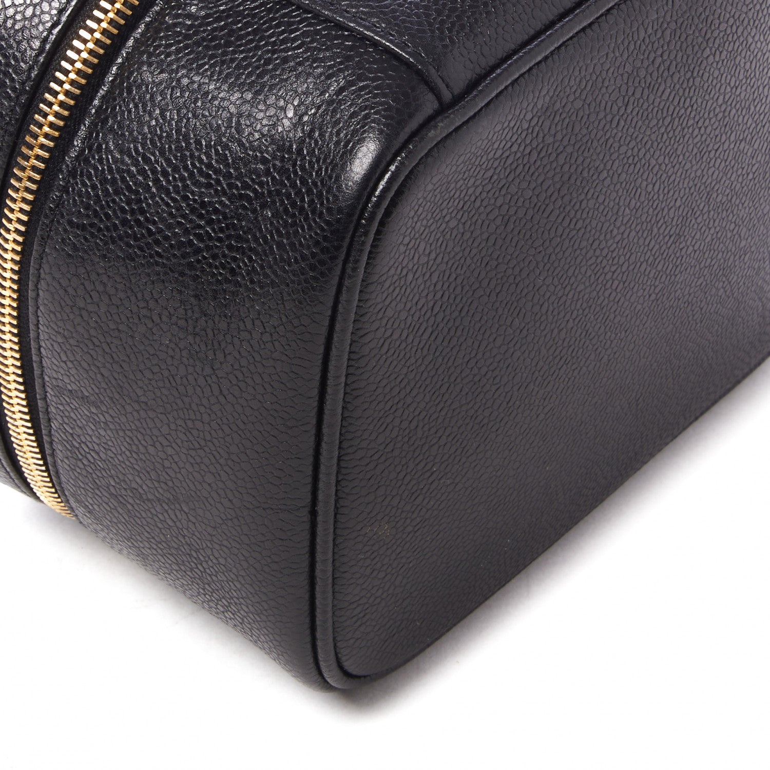 Chanel Caviar Vanity Cosmetic Case Black 5 of 10