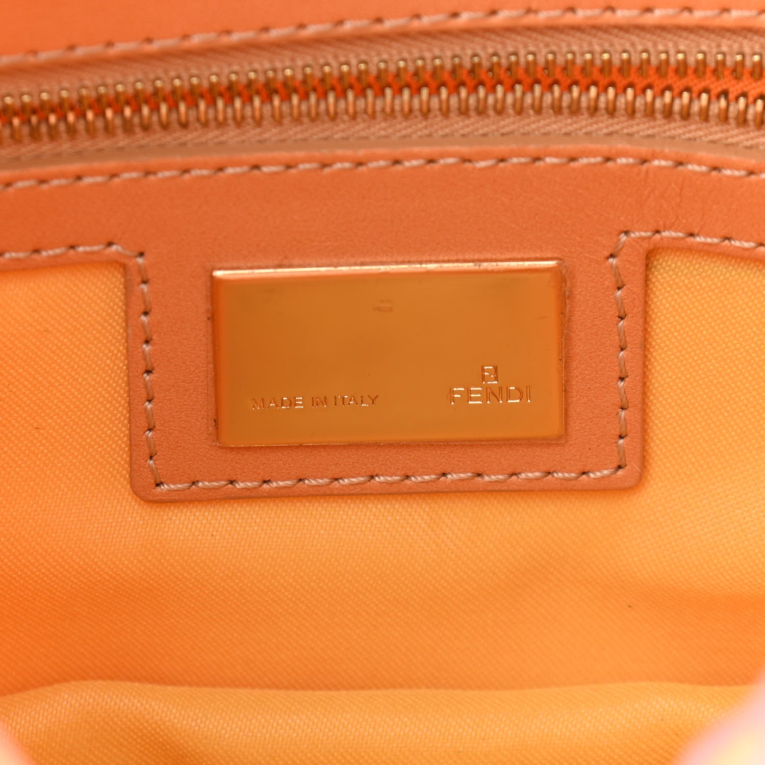 Fendi Zucchino Baguette Pink 6 of 10