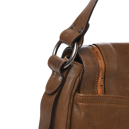 Christian Dior Calfskin Medium Gaucho Double Saddle Brown 16 of 19